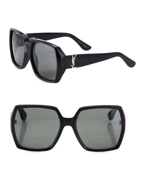 ysl black women's sunglasses|saint laurent sunglasses women costco.